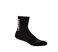 Carhartt Men's Force Midweight Logo Short Crew Sock 3 Pack, Black, Medium (Pack of 3)