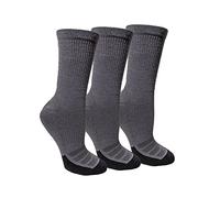 Carhartt Workwear SS9933M Force Logo Short Crew Sock 3 Pack Carbon Hea L