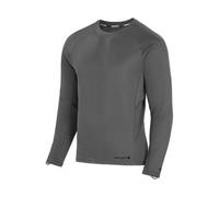 Carhartt Men's Force Midweight Micro-Grid Base Layer Crewneck, Asphalt, Medium
