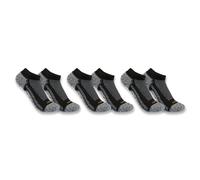 Carhartt Workwear SL3283M Force Midweight Low Cut Sock 3 Pack Black L L