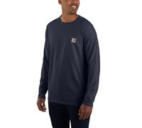 Carhartt Force Flex Pocket Relaxed Fit Long Sleeve T-shirt Blue S