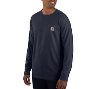 Carhartt Force Flex Pocket Relaxed Fit Long Sleeve T-shirt Blue XL