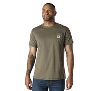 Carhartt mens Force Relaxed Fit Midweight Short-Sleeve Pocket T-Shirt, Basil Heather, XL