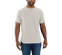 Carhartt Men's Force Relaxed Fit Midweight Short-Sleeve Pocket T-Shirt, Malt, XXL Tall