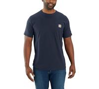 Carhartt Men's Force Relaxed Fit Midweight Short-Sleeve Pocket T-Shirt, Navy, XL Tall