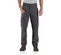 Carhartt Men's Force Relaxed Fit Ripstop Cargo Work Pant, Shadow, 44 x 30