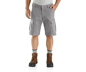 Carhartt Men's Force Relaxed Fit Ripstop Cargo Work Short, Asphalt, W32