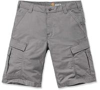 Carhartt Men's Force Relaxed Fit Ripstop Cargo Work Short, Asphalt, W34