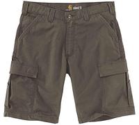 Carhartt Men's Force Relaxed Fit Ripstop Cargo Work Short, Tarmac, W36