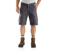 Carhartt Men's Force Relaxed Fit Ripstop Cargo Work Short Utility, Shadow, 36