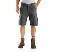 Carhartt Men's Force Relaxed Fit Ripstop Cargo Work Short Utility, Shadow, 36
