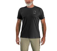 Carhartt Men's Big & Tall Force Sun Defender Lightweight Short-Sleeve Logo Graphic T-Shirt Black