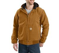 Carhartt Men's Full Swing Armstrong Active Jac Work Utility Outerwear, Carhartt Brown, 5X-Large
