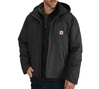 Carhartt Men's Full Swing Cryder Jacket Work Utility Outerwear, Black, Large