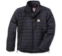 Carhartt Mens Gilliam Nylon Cordura Insulated Coat Jacket - Black - Size Large