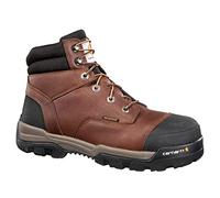 Carhartt Men's Ground Force 6-Inch Brown Waterproof Work Boot - Composite Toe- New For 2017 - CME6355