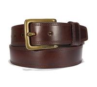 Carhartt Men's Hamilton Belt, Brown With Old English Brass Finish, 50