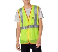 Carhartt Men's High Visibility Class 2 Vest,Brite Lime,Large