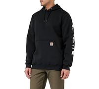 Carhartt Men's Hooded Sweatshirt with Medium Arm (Regular and Large Sizes) - Black - 4X-Large