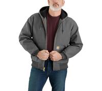 Carhartt Men's 106673 Loose Fit Firm Duck Insulated Active Jacket - Medium - Gravel