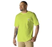 Carhartt Men's K87 Workwear Kurzarm-t-Shirt (Normale und Große Größen) Short Sleeve (Regular and Big & Tall Sizes), Brite Lime, XXL