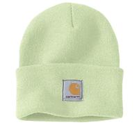 Carhartt Mens Knit Cuffed Beanie (Closeout), Hint of Lime, One Size