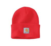 Carhartt Men's Knit Cuffed Beanie, Fire Red, One Size