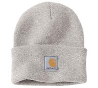 Carhartt Men's Knit Cuffed Beanie Hat, Alabaster Heather, One Size