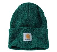Carhartt Mens Knit Cuffed Beanie Hat, Tidal/Blue Spruce Marl, One Size US