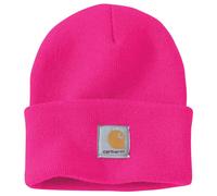 Carhartt Men's Knit Cuffed Beanie, Pink Glow, One Size
