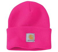 Carhartt Men's Knit Cuffed Beanie, Pink Glow, One Size