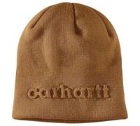 Carhartt Men's Knit Embossed Beanie, Carhartt Brown, One size