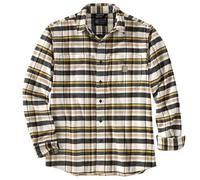Carhartt Men's Long-Sleeved Shirt Flannel L/S Plaid Shirt, Malt., L