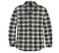 Carhartt Mens Cotton Long Sleeve Plaid Flannel Shirt XL - Chest 46-48' (117-122cm)