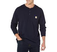 Carhartt Mens Workwear Pocket Henley Long Sleeve T Shirt XL - Chest 46-48' (117-122cm)