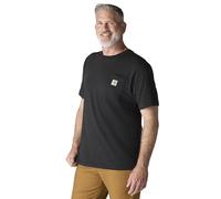 Carhartt Men's Loose Fit Heavyweight Short-sleeve Pocket T-shirt (Big & Tall), Black, 3XL Tall