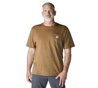 Carhartt Men's Loose Fit Heavyweight ShortSleeve C Graphic TShirt, Carhartt Brown, Large