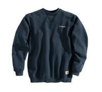 Carhartt Men's Sweatshirt – Loose Fit Midweight Crewneck – New Navy, XL