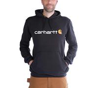 Carhartt Men's Loose Fit Midweight Logo Graphic Sweatshirt, Black, S