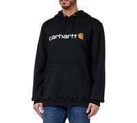 Carhartt Men's Loose Fit Midweight Logo Graphic Sweatshirt, Black, S