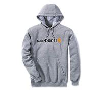 Carhartt Mens Stretchable Signature Logo Hooded Sweatshirt Top XXL - Chest 50-52' (127-132cm)