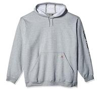 Carhartt Workwear K288 Sleeve Logo Hoodie Loose baggy fit Heather Grey M