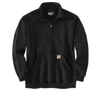 Carhartt Mens Quarter Zip Loose Fit Mock Neck Sweatshirt L - Chest 42-44' (107-112cm)
