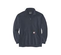 Carhartt Mens Quarter Zip Loose Fit Mock Neck Sweatshirt S - Chest 34-36' (86-91cm)