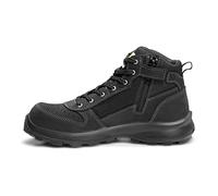 Carhartt Men's Michigan Rugged Flex® S1P Midcut Zip Safety Boot, Black, 40