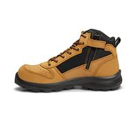 Carhartt Men's Safety Boot Michigan Sneaker F700919 Midcut Zip S1P Rugged Flex Wheat UK13/EU48/US14