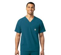 Carhartt Men's Micro Ripstop Chest Pocket Top, Caribbean, 2X