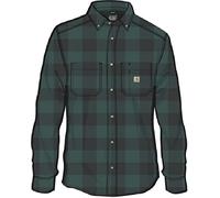 Carhartt Mens Midweight Flannel Long Sleeve Plaid Shirt XXL - Chest 50-52' (127-132cm)