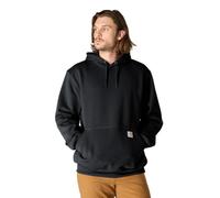 Carhartt Men's MidWeight Hooded Zip Front Sweatshirt - Black - L Tall