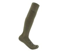 Carhartt Men's Midweight Merino Wool Blend Uniform Over-The-Calf Sock, Army Green, Medium